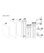 Ferramenta1.com | R pannello posteriore x1 x kit coprilavatrice - PZ 1