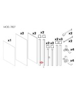 Ferramenta1.com | R montante nr.2 x kit coprilavatrice resina - PZ 1
