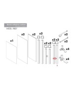 Ferramenta1.com | R montante nr.6 x kit coprilavatrice resina - PZ 1