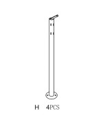 Ferramenta1.com | R palo h x gazebo in acciaio mt.3x4 armonia yf-3246 - PZ 1
