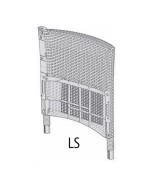 Ferramenta1.com | R fianco ls x allibert/keter set iowa balcony cappucc. - PZ 1