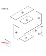 Ferramenta1.com | R fianco l nat.grk19.b x kit parete living nat.wood/antrac. - PZ 1
