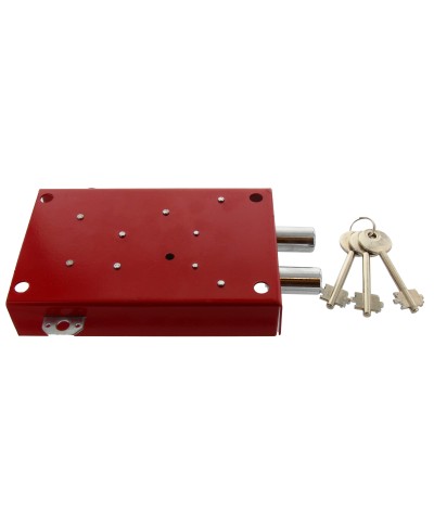 Ferramenta1.com | Serratura per armadio portafucili 3 posti new - PZ 1