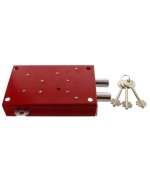 Ferramenta1.com | Serratura per armadio portafucili 3 posti new - PZ 1