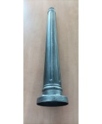 Ferramenta1.com | R palo centrale x lampione new york h cm.200 a 2 luci grigio - PZ 1