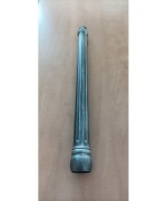 Ferramenta1.com | R palo superiore x lampione new york h cm.200 a 2 luci grigio - PZ 1
