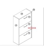 Ferramenta1.com | R fa anta x scarpiera 3a doppia mod.eko306 rovere cm.102x60x25 - PZ 1