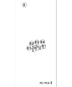 Ferramenta1.com | R accessori  x armadio bios 2 ante (e1-e2-e3-e4 x 2) - CF 1