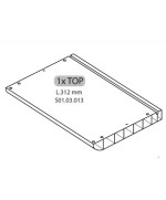 Ferramenta1.com | R 1xtop l.312 mm x armadio spogliatoio resina a 1 posto in kit c/serrat - PZ 1