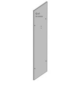 Ferramenta1.com | R qx1 s01.04.024 xarmadio spogliatoio resina a 2 posti in kit c/serrat - PZ 1