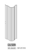Ferramenta1.com | R 2xser s01.07.018 x copricaldaia resina himalaya c/serranda 59x39x98h - PZ 1
