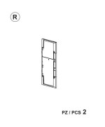 Ferramenta1.com | R rx2 x armadio bios 2 ante 65x37x165 portascope  art.301 - PZ 1