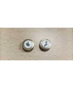 Ferramenta1.com | R tappino acqua caldo/freddo x serie sofia monof. bidet croce bronzato - CF 1