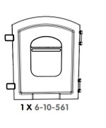Ferramenta1.com | R porta x casetta magical (6-10-561) - PZ 1