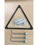 Ferramenta1.com | R accessori montaggio x lampione new york h 200 cm 2 luci bianco - CF 1