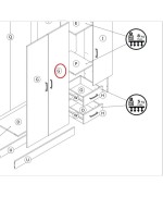 Ferramenta1.com | R anta g x kit armadio 3 ante + 2 cassetti 119,5x46,5x184,5 rovere s. - PZ 1