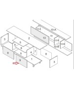 Ferramenta1.com | R part 9 anta  x  parete attrezzata zaiken - PZ 1