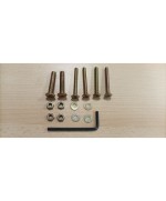 Ferramenta1.com | R kit montaggio x tavolo legno ovale pieghevole cm 120x75x72 - CF 1