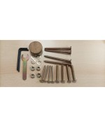 Ferramenta1.com | R kit montaggio x tavolo legno allungabile cm 200/150x90x75 - CF 1