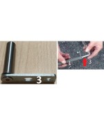 Ferramenta1.com | R particolare nr.3 x gazebo pergola con lamelle orientabili 3x3 m - PZ 1