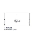 Ferramenta1.com | R anta g x kit scarpiera 5 ribalte 65x15x164 bianco 1307 - PZ 1