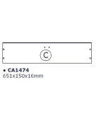 Ferramenta1.com | R top c x kit scarpiera 5 ribalte 65x15x164 bianco 1307 - PZ 1