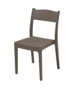 Ferramenta1.com | Sedia polipropilene fibra vetro vesta brown - PZ 1