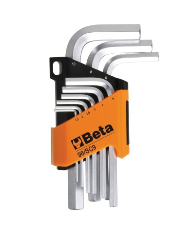 Ferramenta1.com | Beta    96 sc 9     serie chiavi esagonali 1,5/10 mm - PZ 1