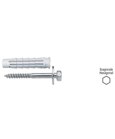 Ferramenta1.com | BS ELEMATIC TASSELLO T6 VTE R 14X70 5 PZ - Tasselli
