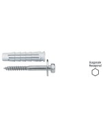 Ferramenta1.com | BS ELEMATIC TASSELLO T6 VTE R 14X70 5 PZ - Tasselli