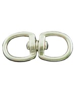 Ferramenta1.com | Bl anello doppio girevole zincato 20 mm 3/4 2 pz - BL 5