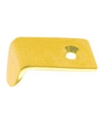 Ferramenta1.com | Sc fermaspecchi ad unghia ottone lucido 4 pz - SC 1