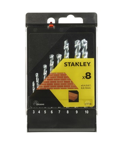Ferramenta1.com | Piranha stanley sta56040 (x56040) cassetta 8 punte zincate - PZ 1