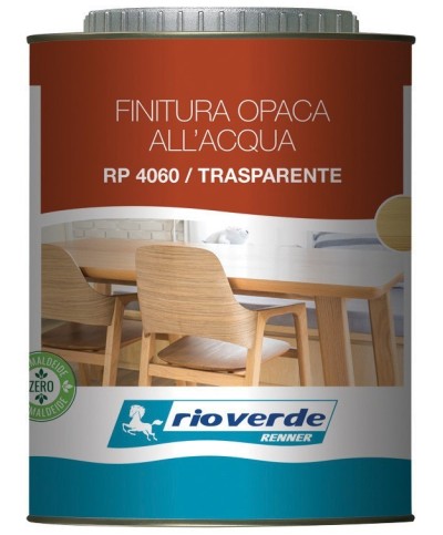 Ferramenta1.com | Rioverde rp 4060 finitura opaca 0,750 l trasparente - PZ 6