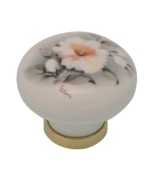 Ferramenta1.com | Bl pomolo porcellana c/base  f/06 2 pz - BL 5