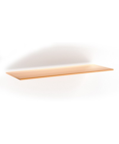 Ferramenta1.com | Mensola vitra 6 mm arancio 15x60 cm - PZ 5