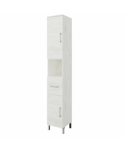 Ferramenta1.com | Colonna rubino 2a+1c rovere bianco reversibile - PZ 1