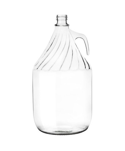 Ferramenta1.com | Damigiana dama vetro nuda 5 l per tappo a vite - PZ 6