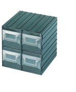Ferramenta1.com | Cassettiera terry vision 17 a  4 scomparti - PZ 4