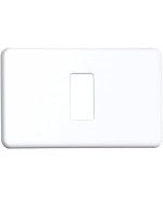 Ferramenta1.com | Bl coprinterruttore plastica 1p bianco 2 pz* - BL 6