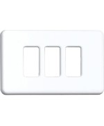 Ferramenta1.com | Bl coprinterruttore plastica 3p bianco 2 pz* - BL 1