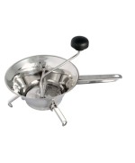 Ferramenta1.com | Passaverdura in acc. rondo 3d 24 cm - PZ 1