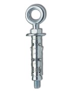 Ferramenta1.com | Elematic tassello le oc 6 acciaio occhiolo chiuso - PZ 50