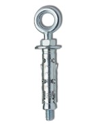 Ferramenta1.com | Elematic tassello le oc 8 acciaio occhiolo chiuso - PZ 25