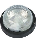Ferramenta1.com | Plafoniera tonda nera - PZ 1