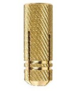 Ferramenta1.com | Tassello ottone  m8x28 mm - PZ 100