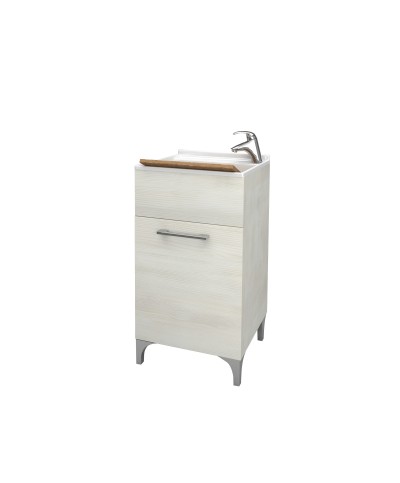 Ferramenta1.com | Lavatoio legno 45x50 rovere bianco - PZ 1