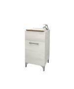 Ferramenta1.com | Lavatoio legno 45x50 rovere bianco - PZ 1