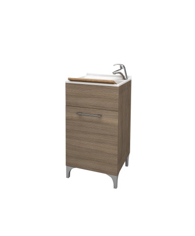 Ferramenta1.com | Lavatoio legno 45x50 rovere fumo - PZ 1