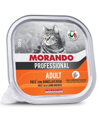 Ferramenta1.com | Cibo gatto morando vsc 100 g agnello e riso - PZ 32
